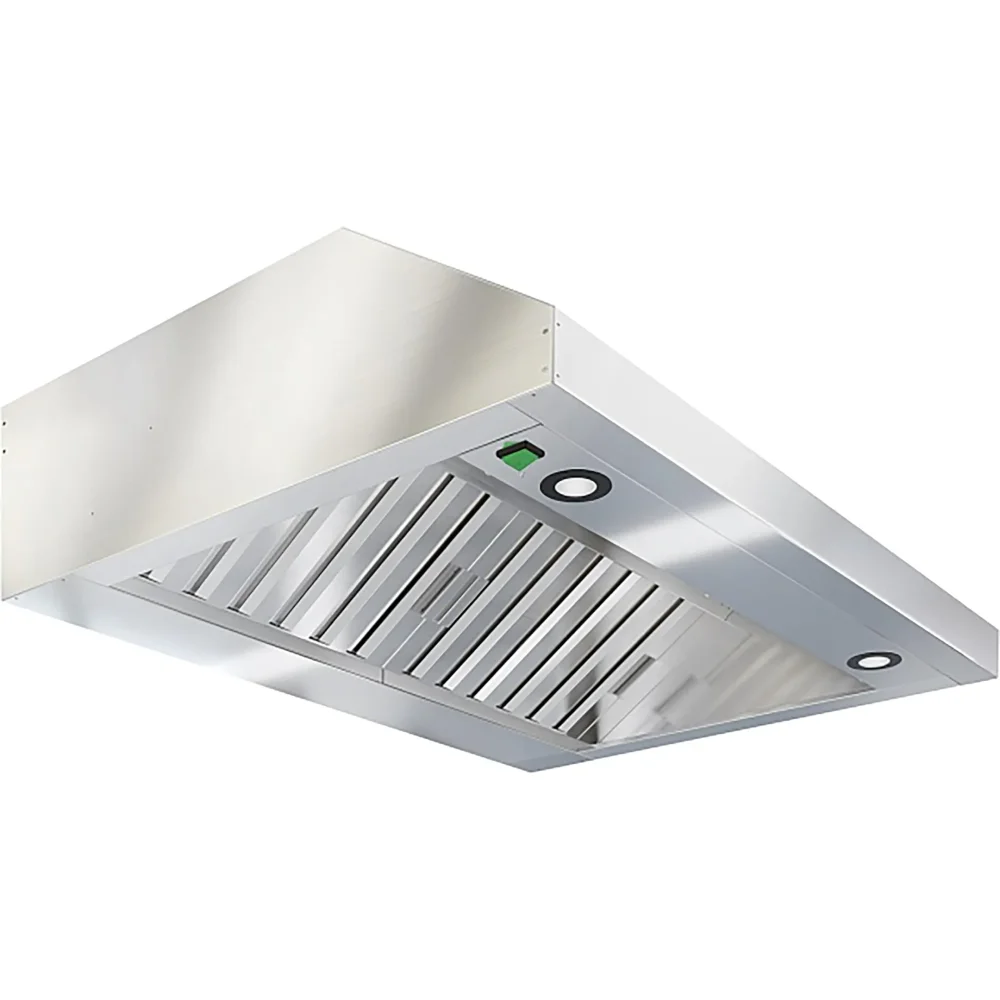 Зонт вытяжной пристенный ЗВПП-25/12 с подсветкой