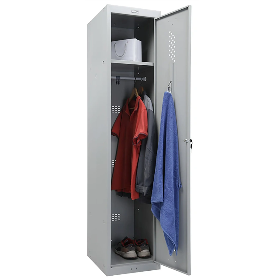 Шкаф для раздевалок ПРАКТИК усиленный ML 11-40 базовый модуль (LS-01-40)