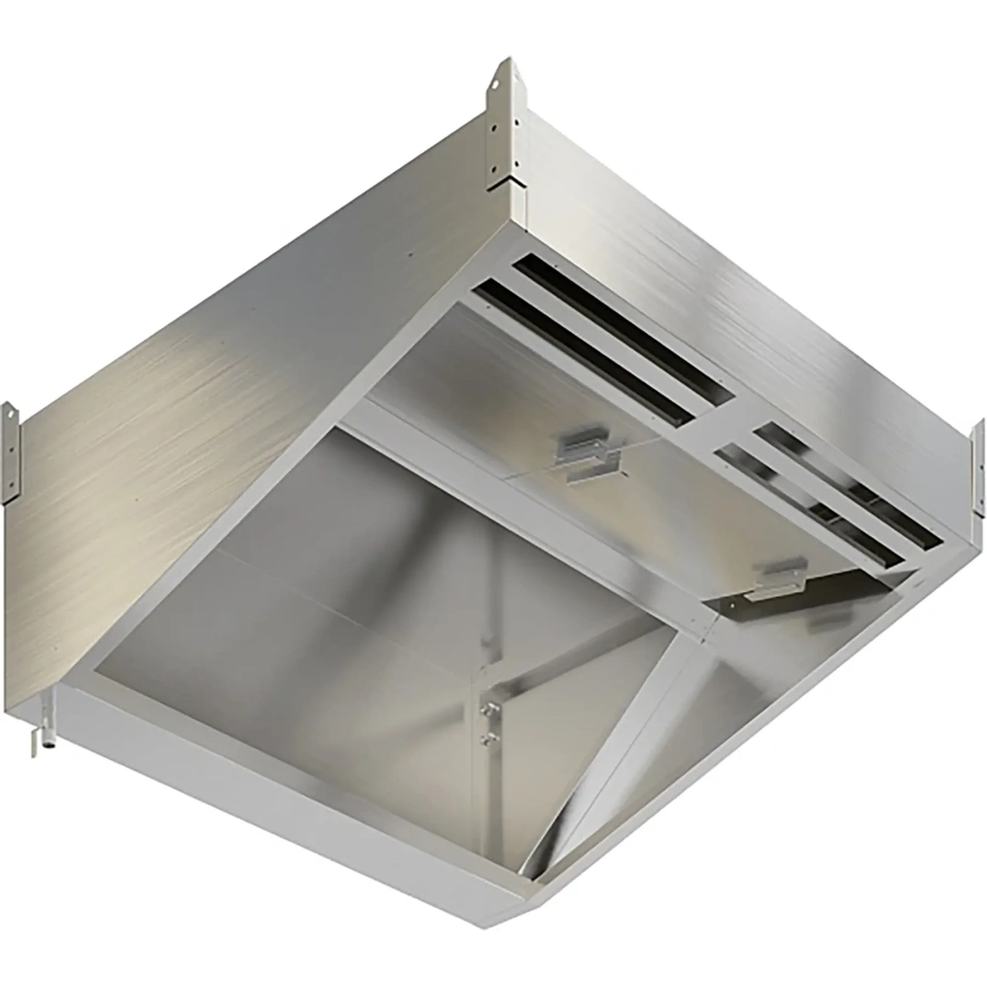 Зонт приточно-вытяжной пристенный ЗПВПУП-21/08 с подсветкой