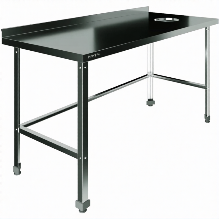 Стол для сбора пищевых отходов с бортом СПО-10/6-БО-П-ЭЦ