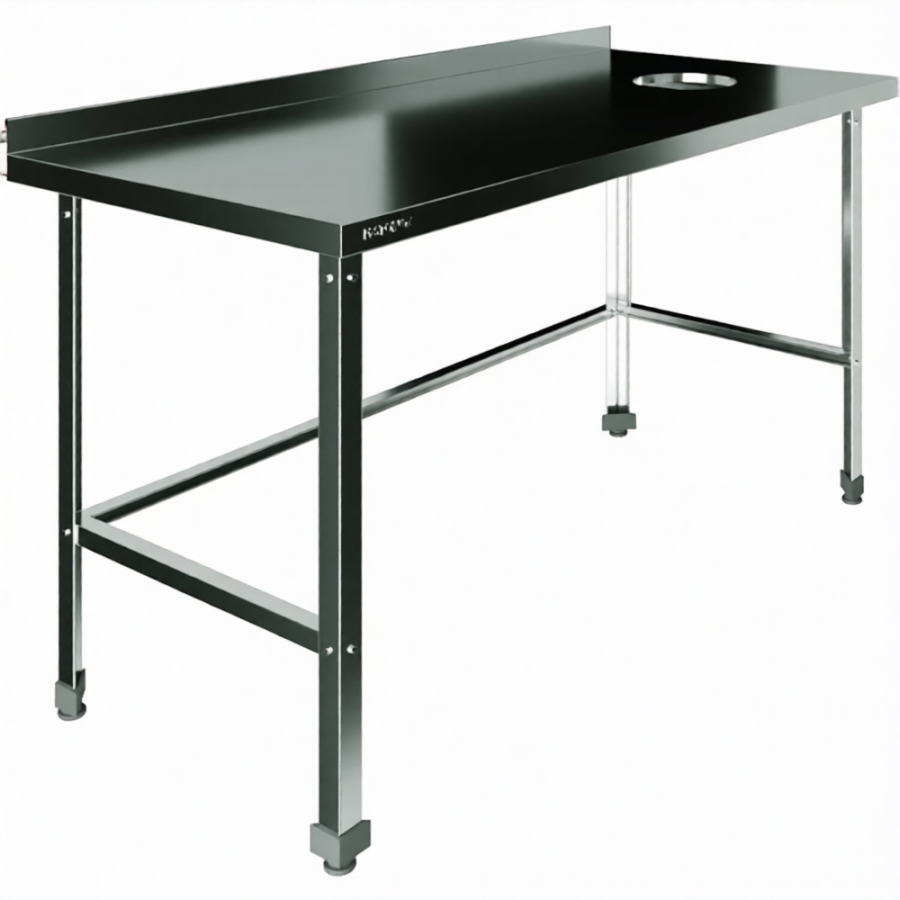 Стол для сбора пищевых отходов с бортом СПО-10/6-БО-П-ЭЦ