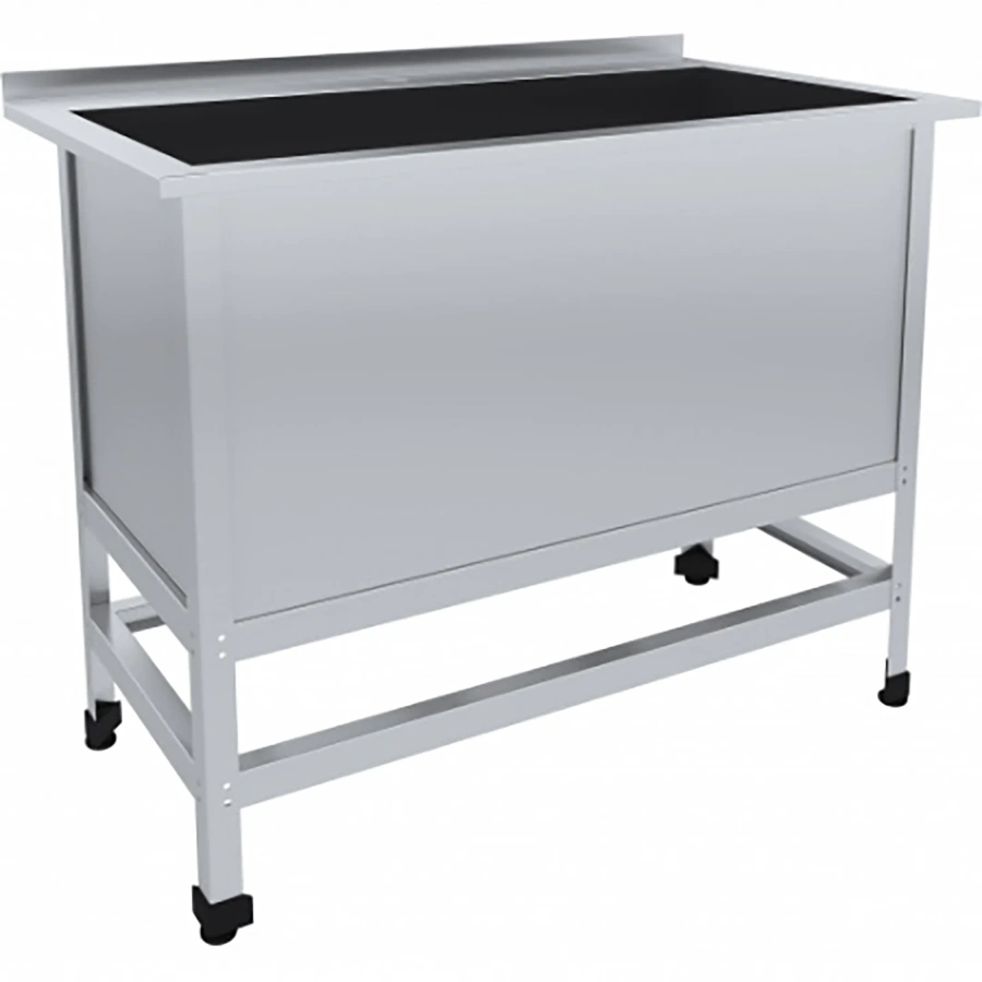 Ванна моечная ВМОб-1-НК с бортом и отв. под смеситель