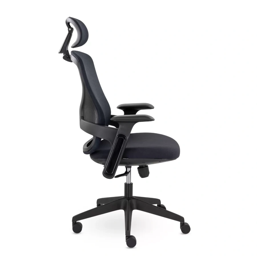 Кресло UTFC Осака М-201 черный пластик