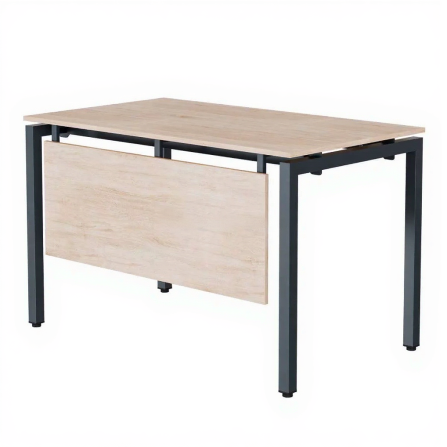 Офисный стол «СМАРТ» подстолье «П» профиль 40x40 столешница 16 мм /лдсп экран